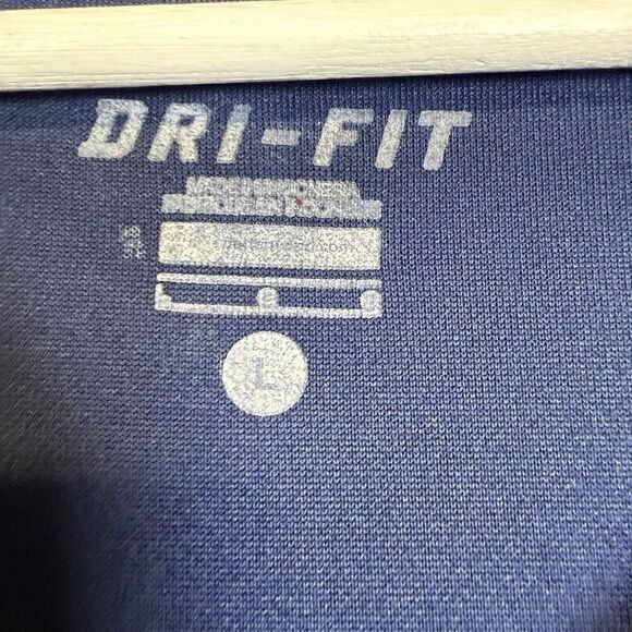 Nike Dri Fit Men's Size Large Dri Fit Blue Gold California Full Zip Jacket Coat - Picture 4 of 8